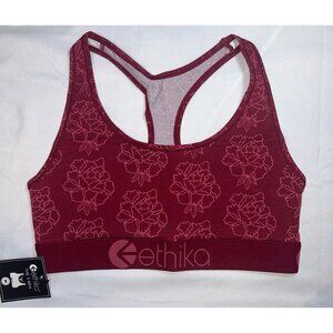 NEW Ethika Kensei Cotton Sports Bra Sz M